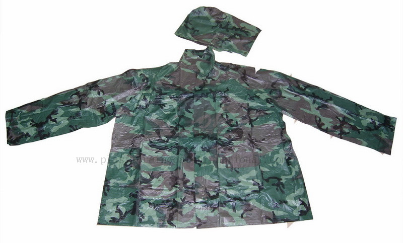 PVC children raincoat